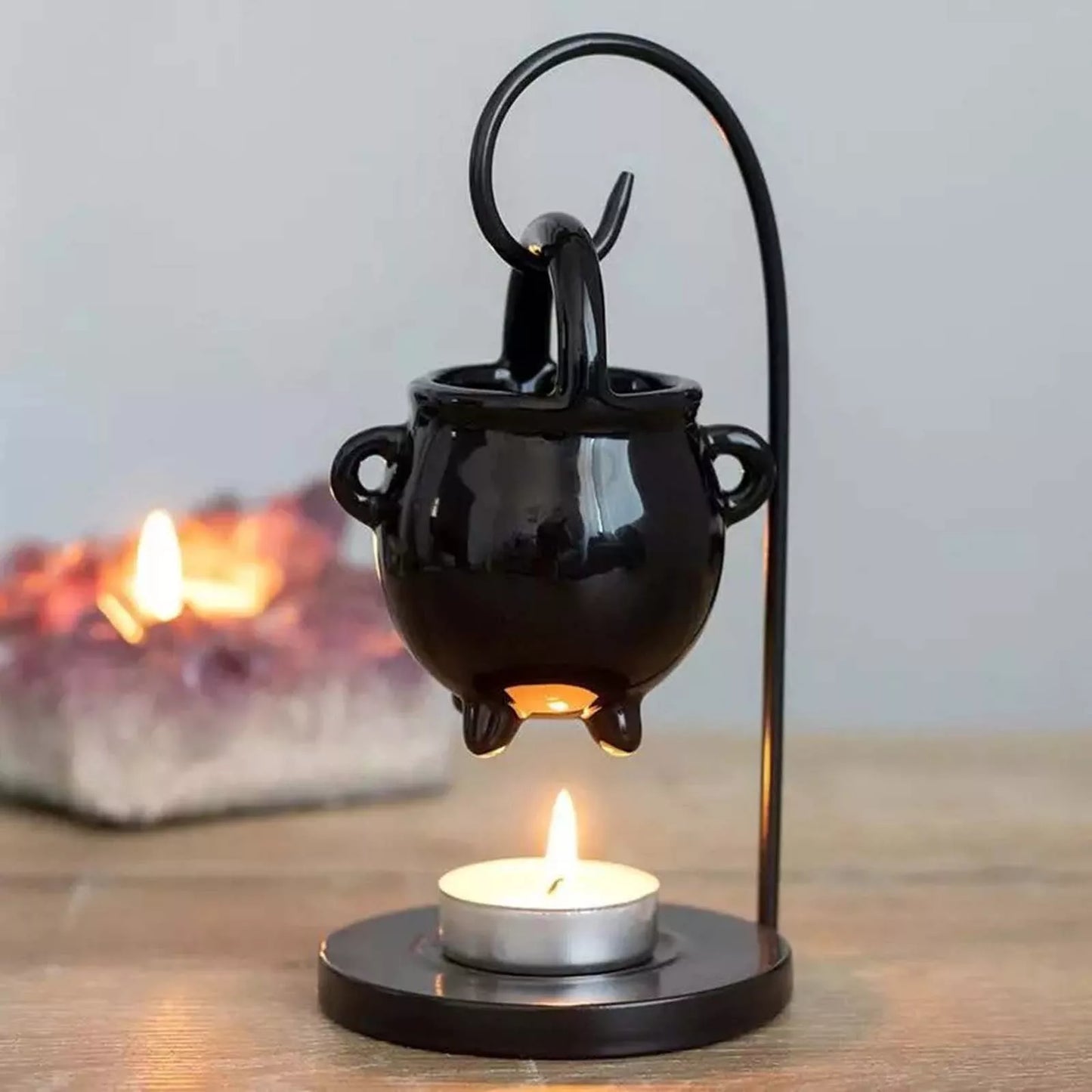 Ceramic Essential Oil Burner & Tealight Holder-1
